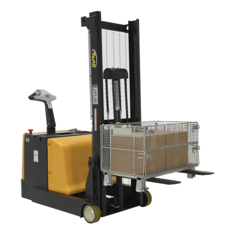 Vestil Steel Counter Balanced Powered Lift 2 In. to 62 In. Raised Height 1,000 Lb. Capacity Black / Yellow - S-CB-62