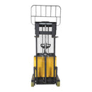 Vestil Steel Counter Balanced Powered Lift 2 In. to 62 In. Raised Height 2,000 Lb. Capacity Black / Yellow - S-2CB-62