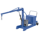 Vestil Steel DC Counter Balance Floor Crane 500 Lb. Capacity Blue - CBFC-500-DC