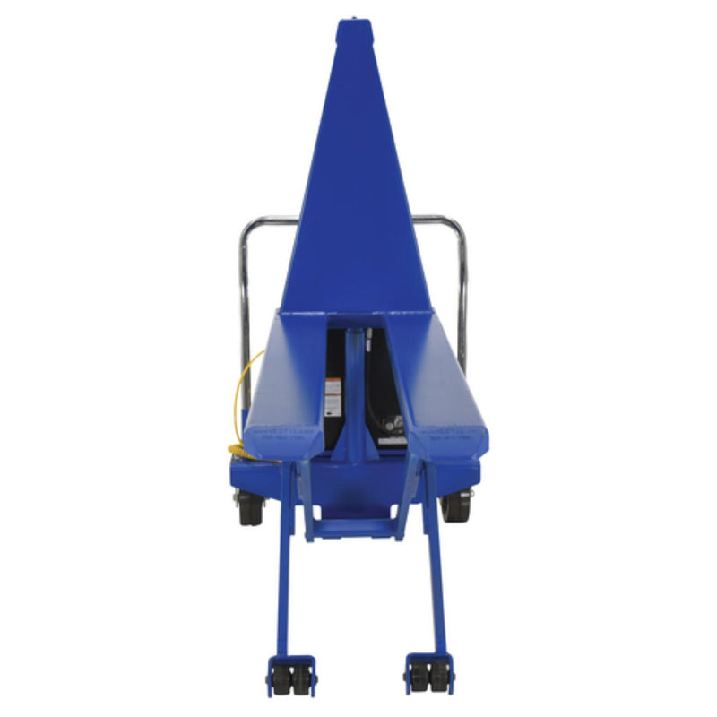 Vestil Steel DC Powered High Lift Table 27 In. x 48 In. 2500 Lb. Capacity - HIPM-2748-DC