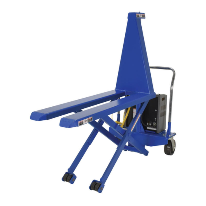 Vestil Steel DC Powered High Lift Table 27 In. x 48 In. 2500 Lb. Capacity - HIPM-2748-DC