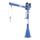Vestil Steel DC Powered Jib Crane 4-7 Ft. Boom 2,000 Lb. Capacity Blue - WTJ-20-4-DC