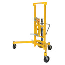 Vestil Steel Economical Foot Pump Drum Transporter 55 Gallon 800 Lb. Capacity Yellow - DCR-880-H-HP