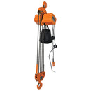 Vestil Steel Economy Chain Hoist with Chain Container 1 Phase 10000 Lb. Capacity Orange - H-10000-1