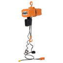 Vestil Steel Economy Chain Hoist with Chain Container 1 Phase 2000 Lb. Capacity Orange - H-2000-1