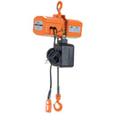 Vestil Steel Economy Chain Hoist with Chain Container 3 Phase 2000 Lb. Capacity Orange - H-2000-3