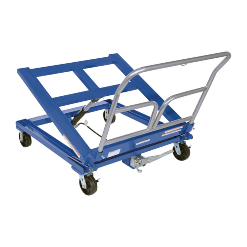 Vestil Steel Economy Transporter and Tilter 2500 Lb. Capacity Blue - ETT-254