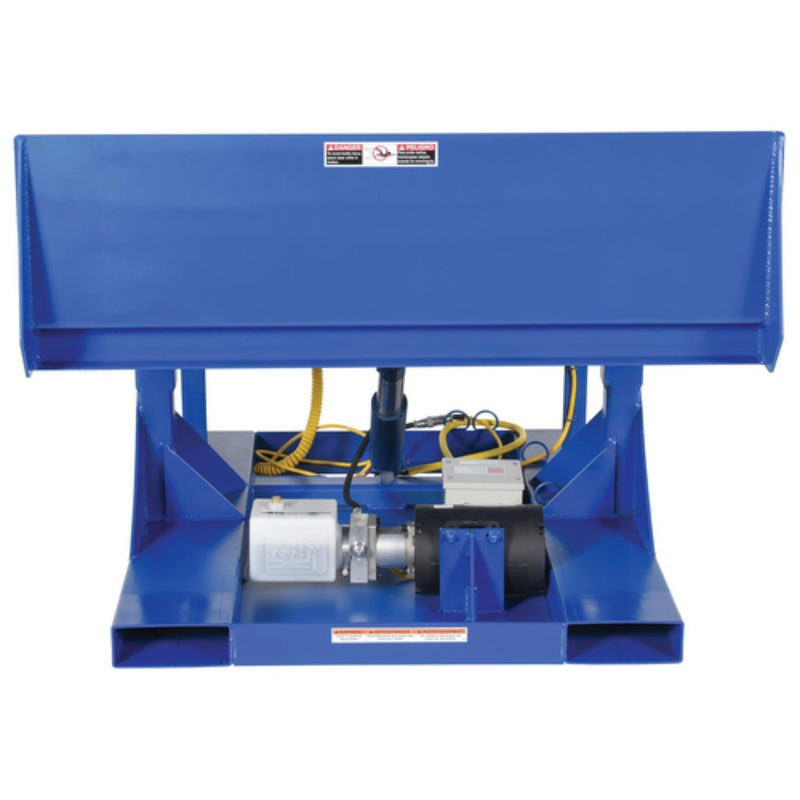 Vestil Steel Efficiency Master Tilt Table 48 In. x 48 In. 2000 Lb. Capacity Blue - EM1-200-4848-2