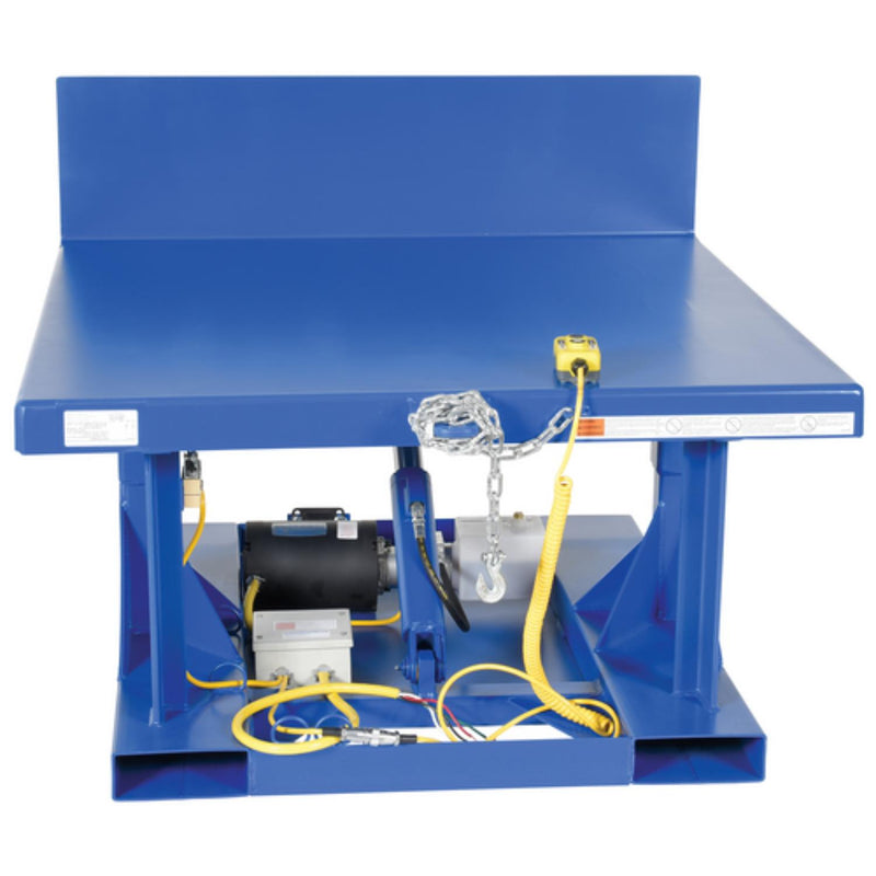Vestil Steel Efficiency Master Tilt Table 48 In. x 48 In. 2000 Lb. Capacity Blue - EM1-200-4848-2