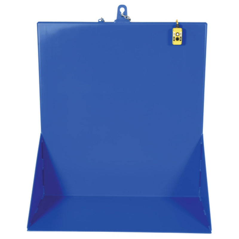 Vestil Steel Efficiency Master Tilt Table 90 Degree Tilt 42 In. x 50 In. 2000 Lb. Capacity Blue - EM1-500-4250-2