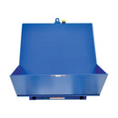 Vestil Steel Efficiency Master Tilt Table 90 Degree Tilt 42 In. x 50 In. 6000 Lb. Capacity Blue - EM1-500-4250-6