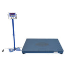 Vestil Steel Electronic Digital Floor Scale 48 In. x 48 In. x 4-1/2 In. 10,000 Lb. Capacity Blue - SCALE-S-CFT-44-10K