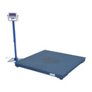 Vestil Steel Electronic Digital Floor Scale 48 In. x 48 In. x 4-1/2 In. 10,000 Lb. Capacity Blue - SCALE-S-CFT-44-10K