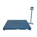 Vestil Steel Electronic Digital Floor Scale 60 In. x 60 In. x 4-1/2 In. 10,000 Lb. Capacity Blue - SCALE-S-CFT-55-10K