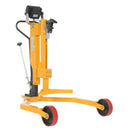 Vestil Steel Ergonomic Drum Truck with Scale 43 In. x 31 In. x 41 In. 500 Lb. Capacity Yellow - DRUM-55-SCL