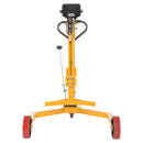 Vestil Steel Ergonomic Drum Truck with Scale 43 In. x 31 In. x 41 In. 500 Lb. Capacity Yellow - DRUM-55-SCL