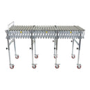 Vestil Steel Expandable Conveyor Roller 200 Lb. Capacity Silver - EXCNV-R-24-24