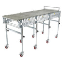 Vestil Steel Expandable Conveyor Roller 200 Lb. Capacity Silver - EXCNV-R-24-24