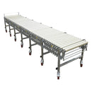 Vestil Steel Expandable Conveyor Roller 200 Lb. Capacity Silver - EXCNV-R-24-24