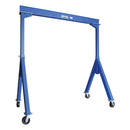 Vestil Steel Fixed Gantry Crane with Phenolic Casters 10 Ft. 8000 Lb. Capacity Blue - FHS-8-10