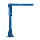 Vestil Steel Floor Mounted Jib 80 In. I-Beam 1000 Lb. Capacity Blue - JIB-FM-10