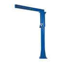 Vestil Steel Floor Mounted Jib 80 In. I-Beam 2000 Lb. Capacity Blue - JIB-FM-20
