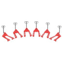 Vestil Steel Full Featured Pallet Trucks 6 Pack 27 In. x 42 In. 5,500 Lb. Capacity Red - PM5-2742-6PKG