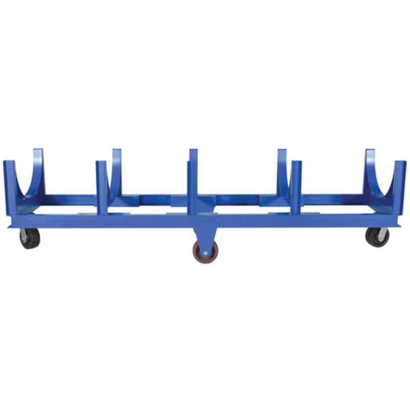 Vestil Steel Heavy Duty Cradle 123-1/16 In. x 31-1/2 In. x 32-3/8 In. 10000 Lb. Capacity Blue - DCC-28120-10