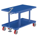 Vestil Steel High Profile Post Table 24 In. x 42 In. 2000 Lb. Capacity Blue - MT-2442-HP