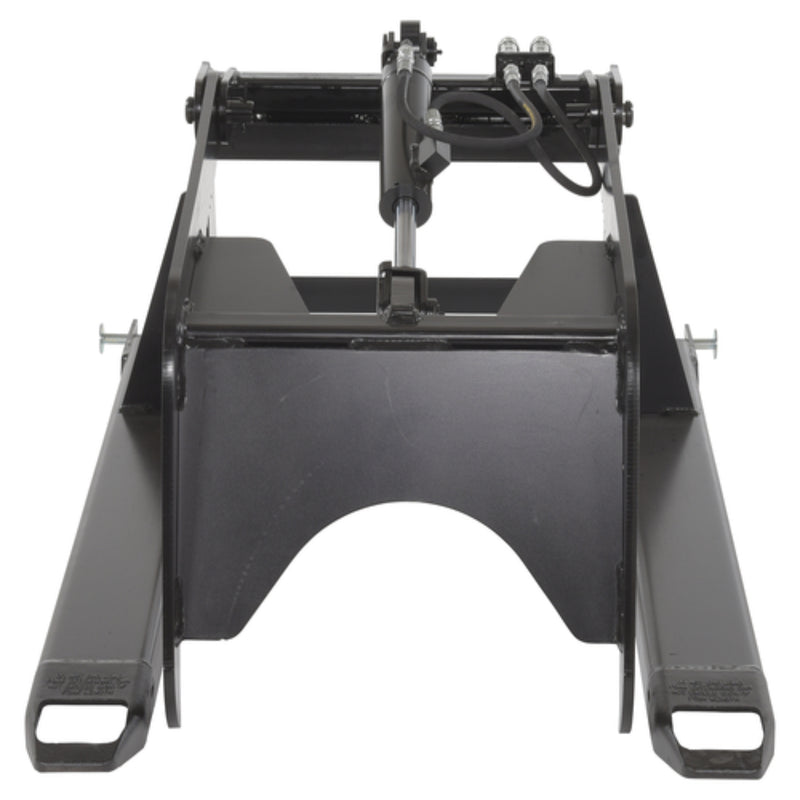 Vestil Steel Hydraulic Material Grapple 35" Opening 4000 lb Capacity Black - HMG-35-4