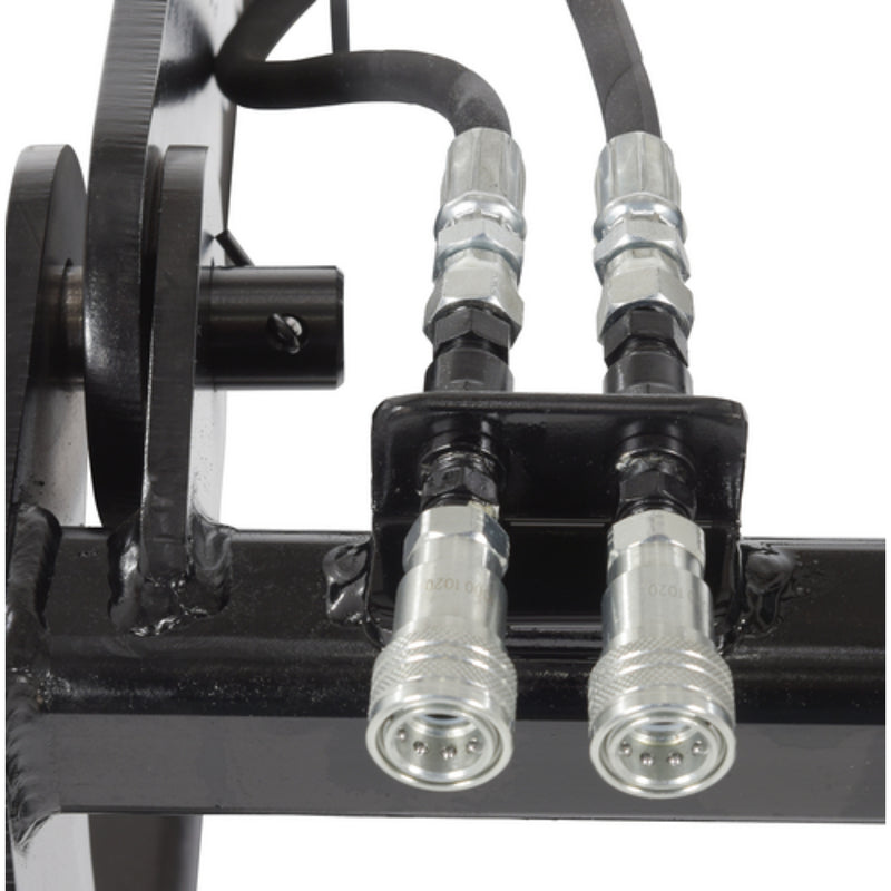 Vestil Steel Hydraulic Material Grapple 35" Opening 4000 lb Capacity Black - HMG-35-4