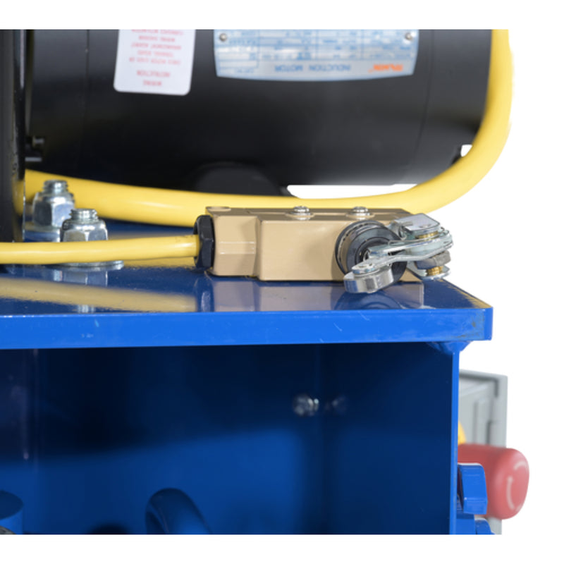 Vestil Steel Hydraulic Pail Crusher 5 Gallon Capacity Blue - HPC-405