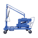 Vestil Steel LP Tank Truck 137-9/16 In. x 33-13/16 In. x 97-11/16 In. 6 Tank Capacity Blue - LP-6