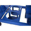 Vestil Steel LP Tank Truck 137-9/16 In. x 33-13/16 In. x 97-11/16 In. 6 Tank Capacity Blue - LP-6