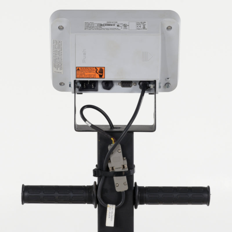 Vestil Steel Low Platform Scale 24 In. x 36 In. 800 Lb. Capacity Yellow/Black - LO-PF-2436-SCL