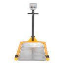 Vestil Steel Low Platform Scale 24 In. x 36 In. 800 Lb. Capacity Yellow/Black - LO-PF-2436-SCL