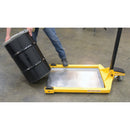 Vestil Steel Low Platform Scale 24 In. x 36 In. 800 Lb. Capacity Yellow/Black - LO-PF-2436-SCL