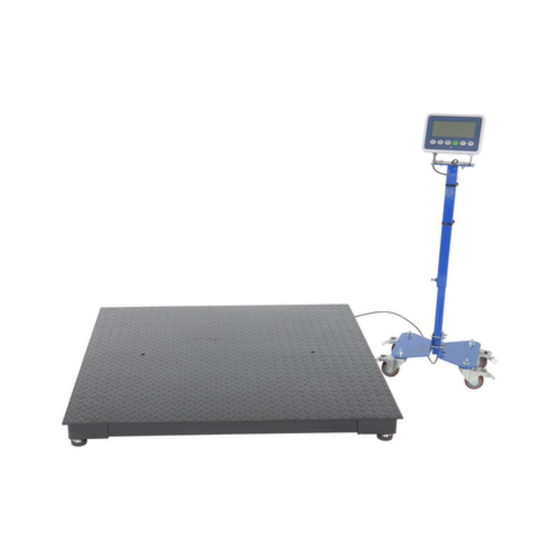 Vestil Steel Low Profile Floor Scale 48 In. x 48 In. 4,000 Lb. Capacity Black - VLPFS-4A
