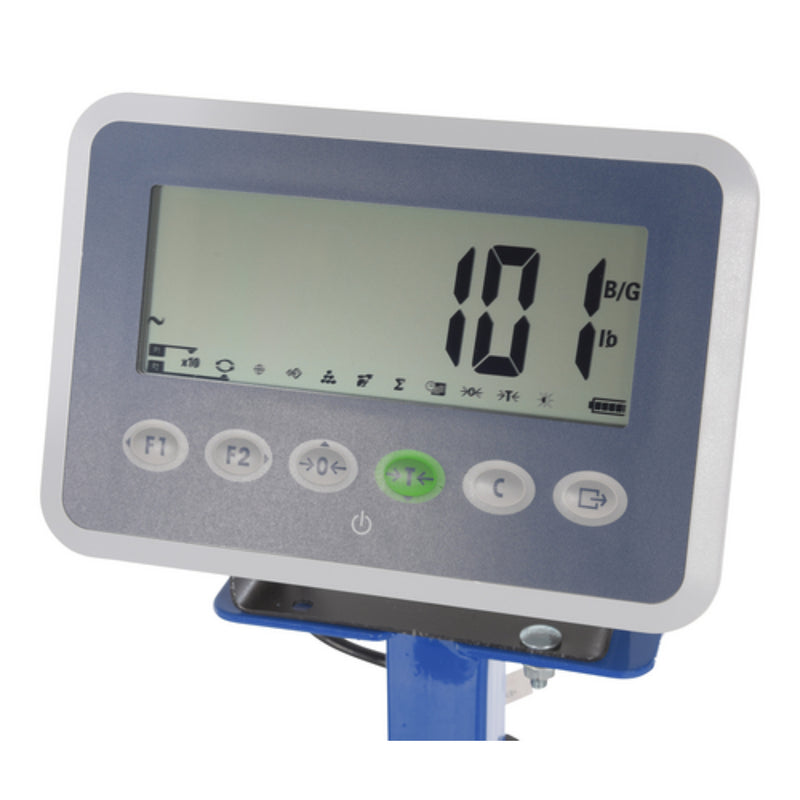 Vestil Steel Low Profile Floor Scale 48 In. x 48 In. 4,000 Lb. Capacity Black - VLPFS-4A