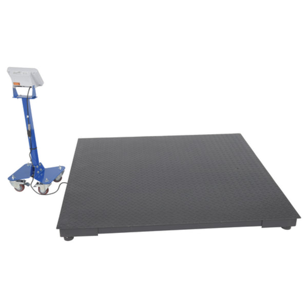 Vestil Steel Low Profile Floor Scale 60 In. x 60 In. 4,000 Lb. Capacity Black - VLPFS-4B