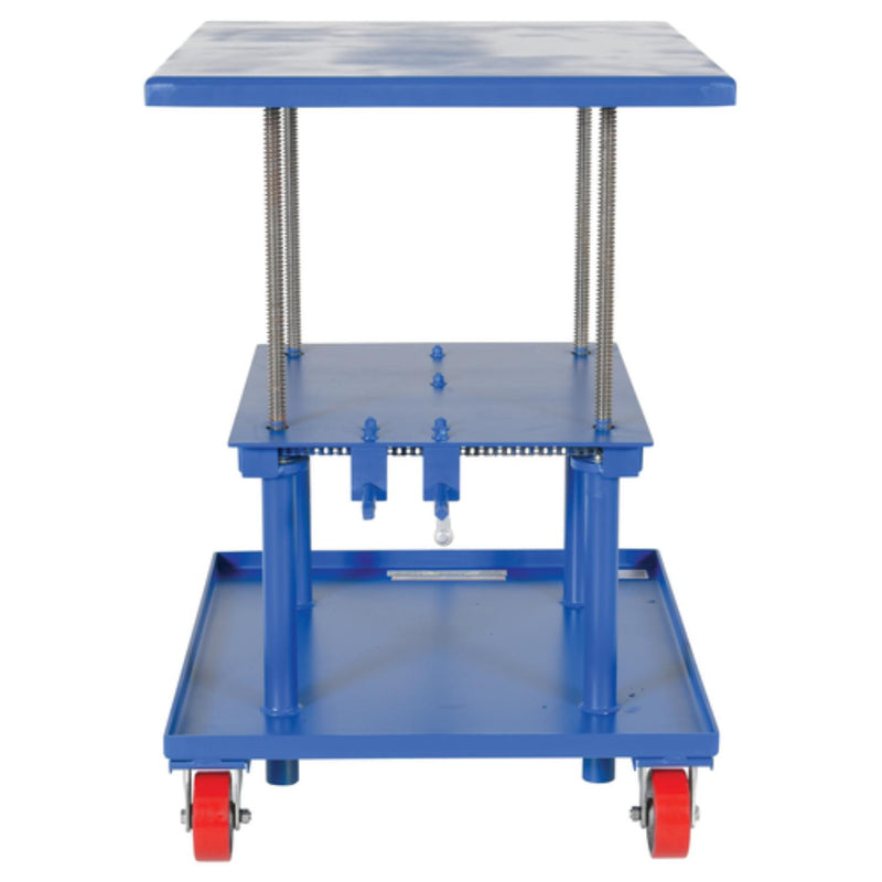 Vestil Steel Low Profile Post Table 30 In. x 36 In. 2000 Lb. Capacity Blue - MT-3036-LP