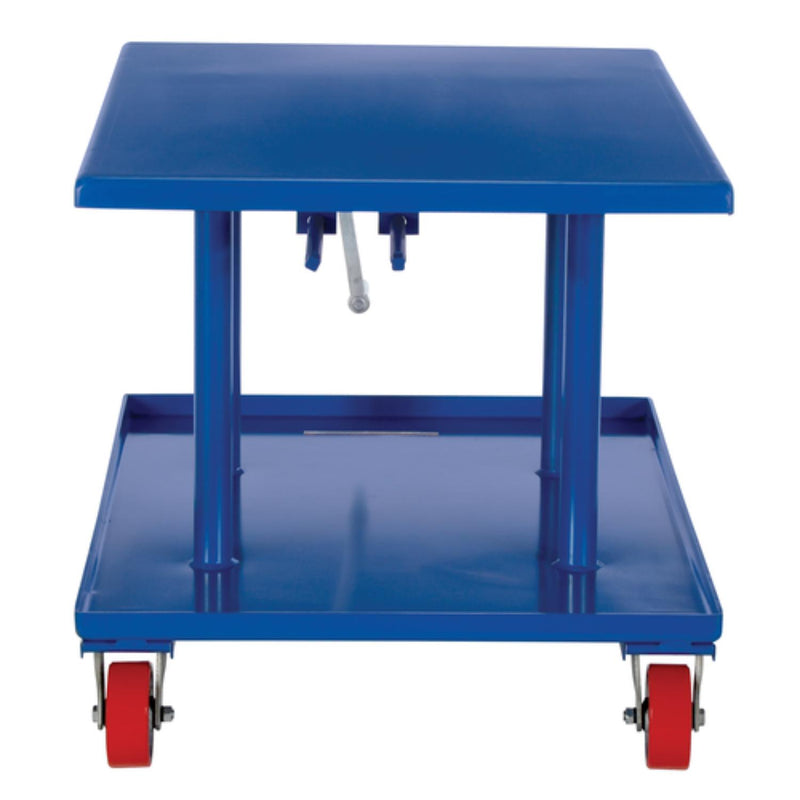 Vestil Steel Low Profile Post Table 30 In. x 48 In. 2000 Lb. Capacity Blue - MT-3048-LP