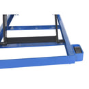 Vestil Steel Low Profile Scissor Carts with Auto Shift 23-5/8 In. x 35-1/2 In. 900 Lb. Capacity Blue - CART-900-LP-AS
