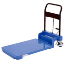 Vestil Steel Low Profile Scissor Lift Cart 19-3/8 In. x 31-1/2 In. 400 Lb. Capacity Blue - CART-400-LP