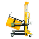 Vestil Steel Manual Drum Lifter/Rotator/Transport 51-1/2 In. x 34 In. x 82-5/8 In. 550 Lb. Capacity Yellow/Black - DRUM-LRT-II