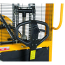 Vestil Steel Manual Drum Lifter/Rotator/Transport 51-1/2 In. x 34 In. x 82-5/8 In. 550 Lb. Capacity Yellow/Black - DRUM-LRT-II