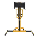 Vestil Steel Manual Stacker Narrow Mast Adjustable Forks/Legs 1,000 Lb. Capacity Black / Yellow - VHPS-NM-1000-AA