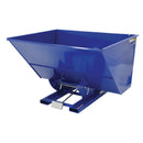 Vestil Steel Medium Duty Self Dumping Hopper 2-1/2 Cubic Yard 4000 Lb. Capacity Blue - D-250-MD
