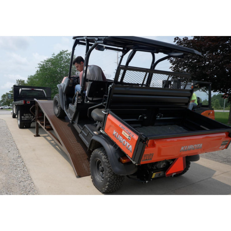Vestil Steel Mini Yard Ramp 75 In. x 14 Ft. 5,000 Lb. Capacity Brown - YRM-05-7514