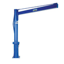 Vestil Steel Multi Station Jib Crane 96 In. I-Beam 1000 Lb. Capacity Blue - JIB-P-10-8-8